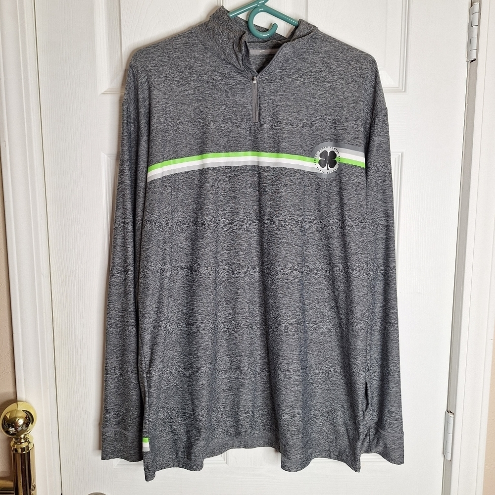 Black Clover Mens Quarter Zip Size Large